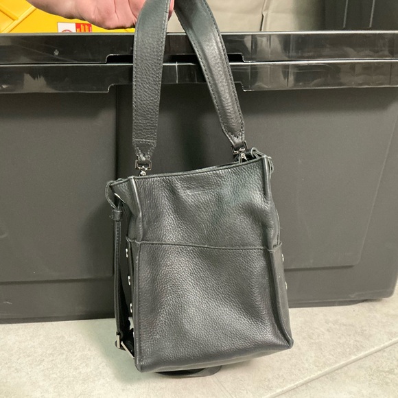 Hammitt Black Leather Shoulder Bag - Picture 3 of 3